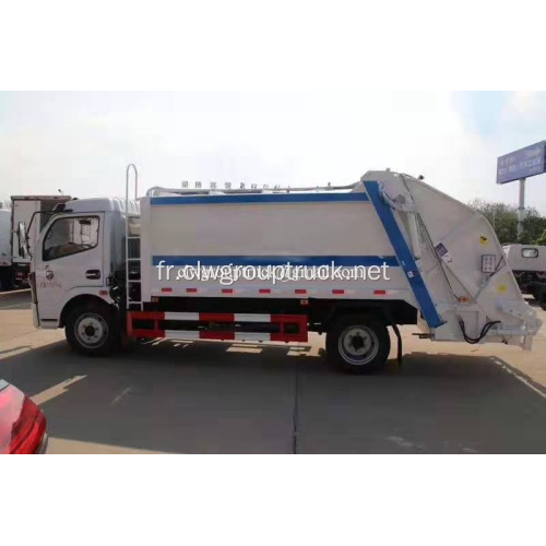 Dongfeng 8cbm Euro4 camion poubelle à compression